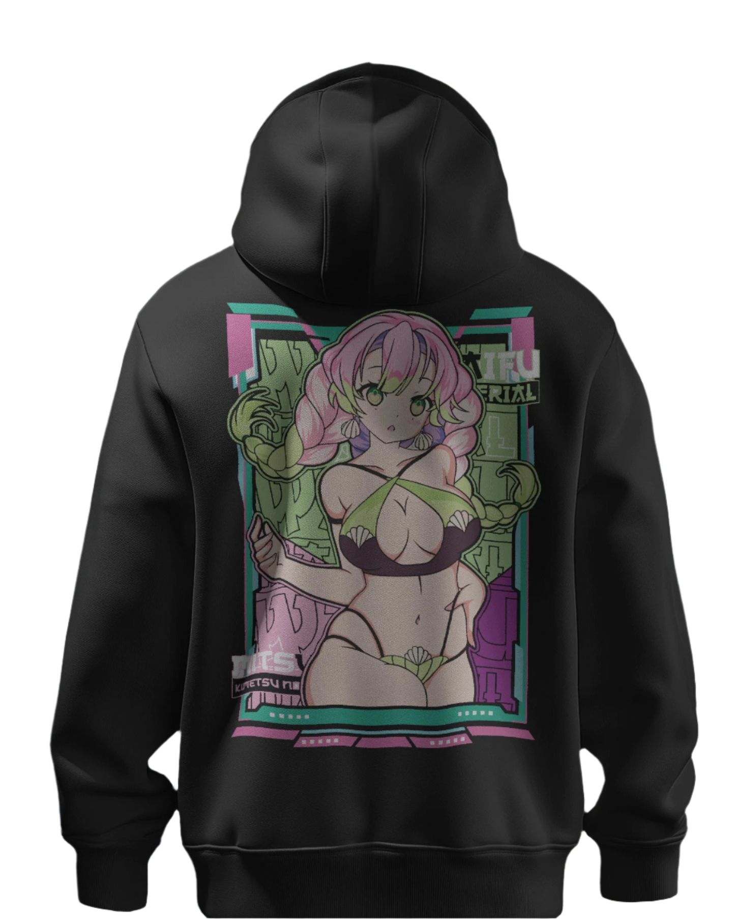 Waifu Material - Unisex Relaxed Fit Anime Hoodie - Jaykaystreetwear