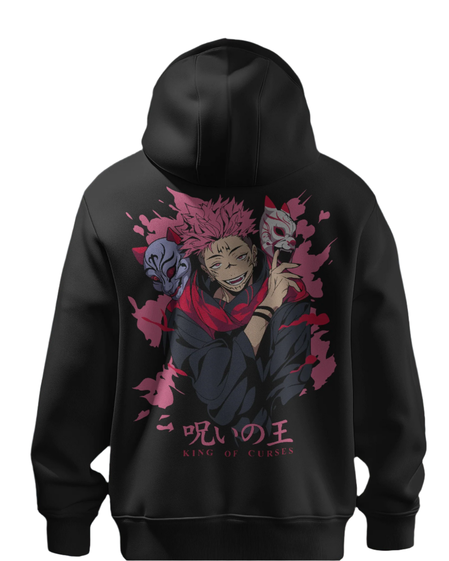 King of Curses - Unisex Relaxed Fit Anime Hoodie - Jaykaystreetwear