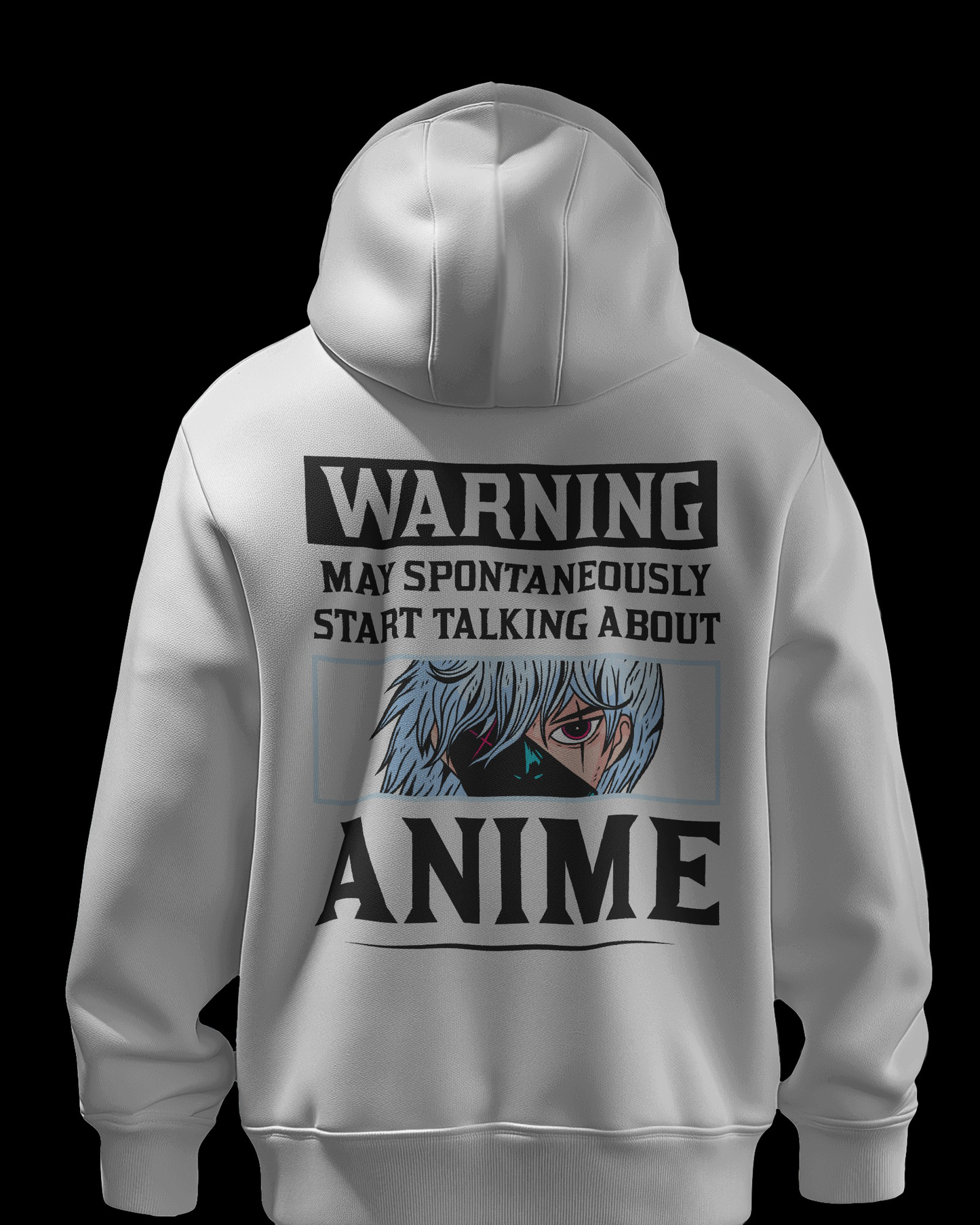 Warning I May Spontaneously Start Talking about Anime - Unisex Relaxed Fit Anime Hoodie - Jaykaystreetwear