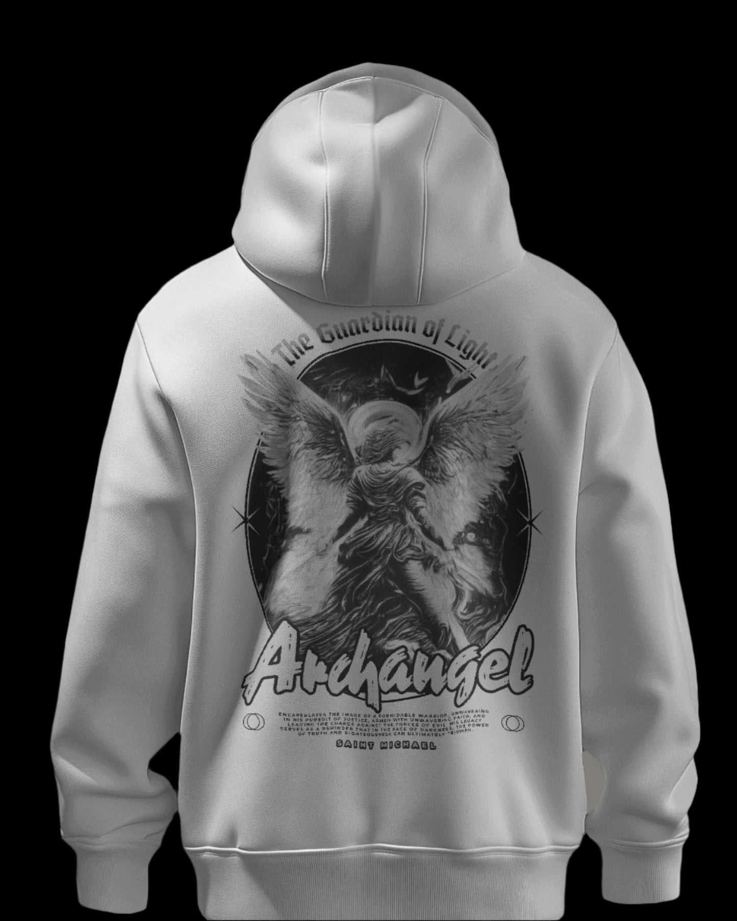 Archangel Michael - Unisex Relaxed Fit Hoodie - Jaykaystreetwear