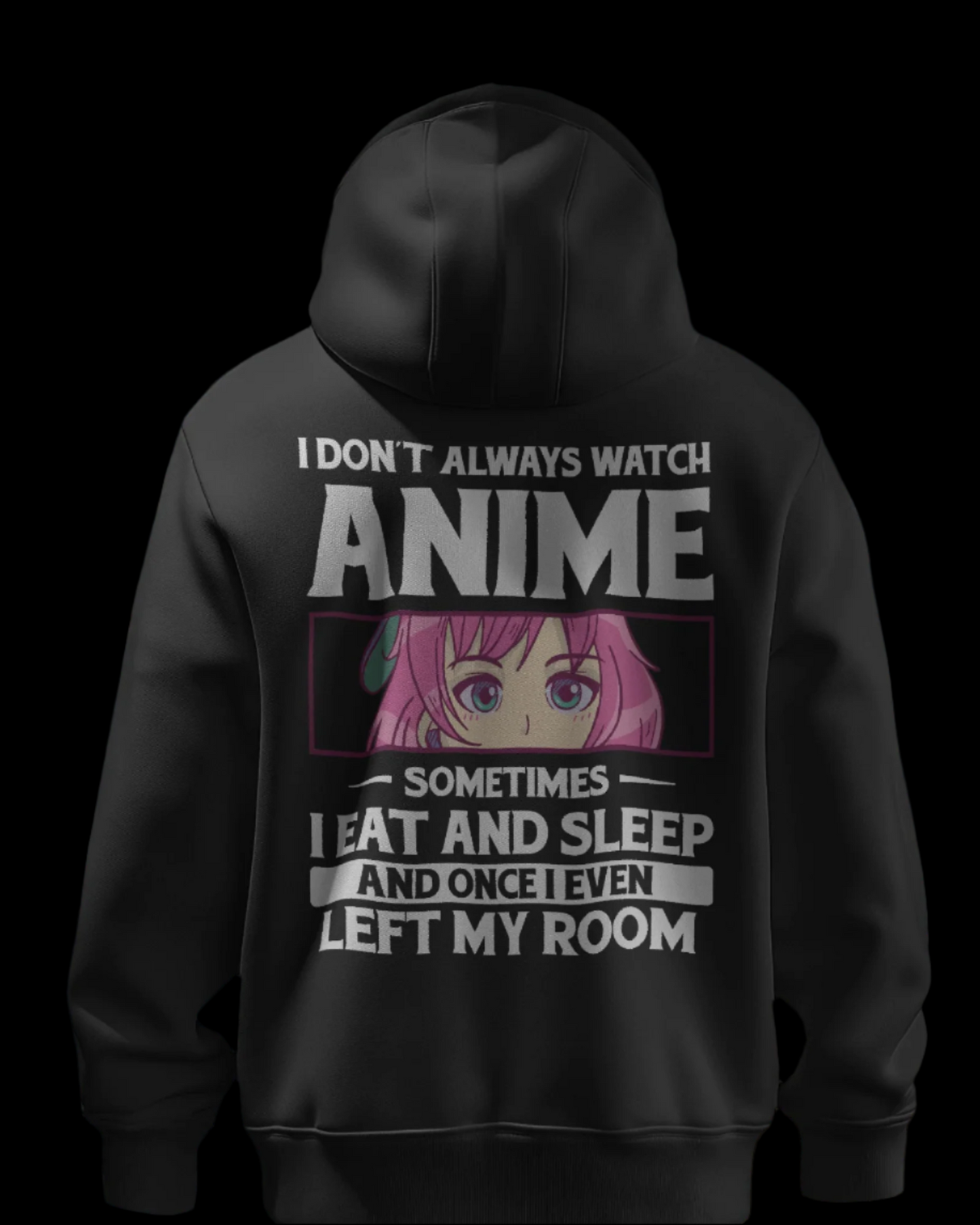 Anime Eat and Sleep - Unisex Relaxed Fit Anime Hoodie - Jaykaystreetwear