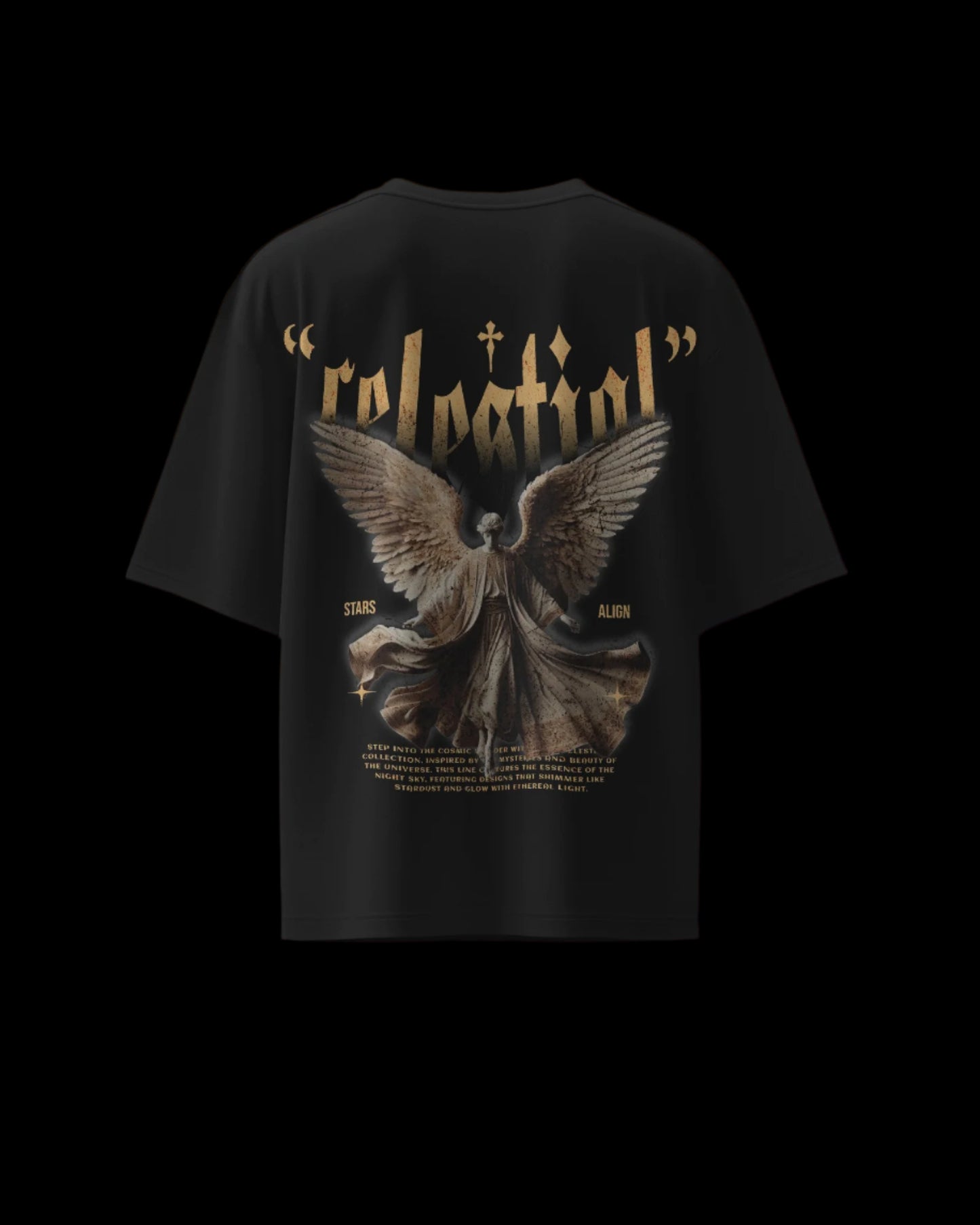 Stars Align - Regular or Oversized Fit T-Shirt - Jaykaystreetwear