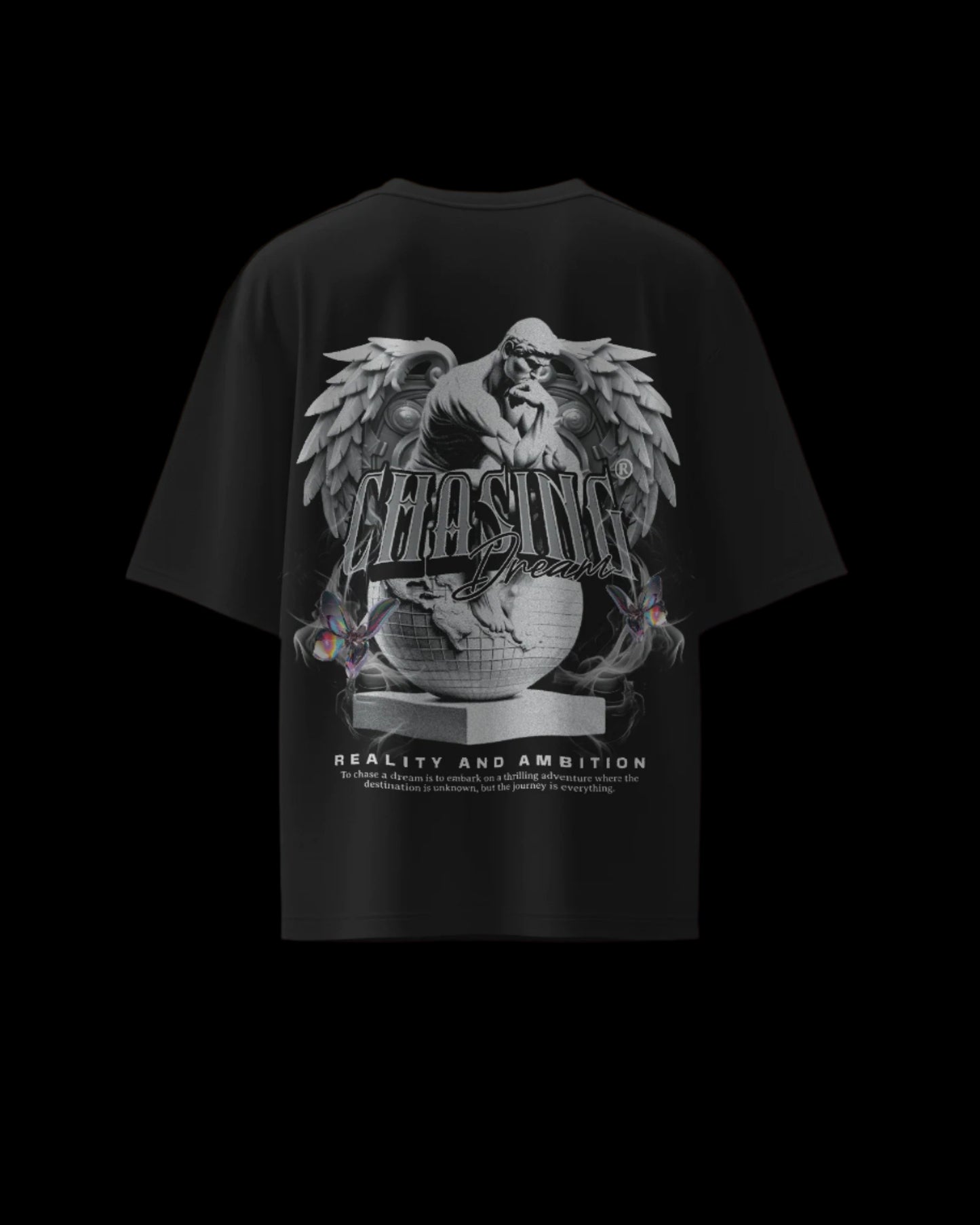 Chasing Dreams - Regular or Oversized Fit T-Shirt - Jaykaystreetwear