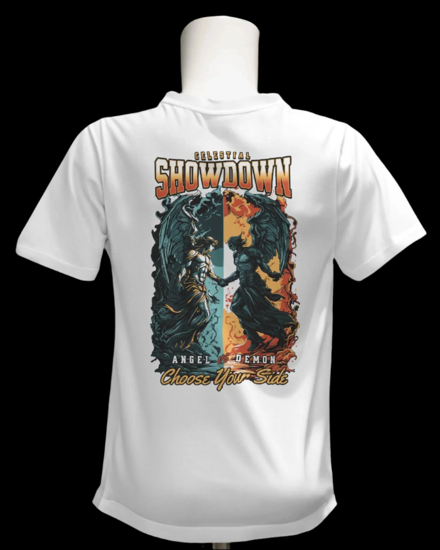 Celestial Showdown - Regular or Oversized Fit T-Shirt - Jaykaystreetwear