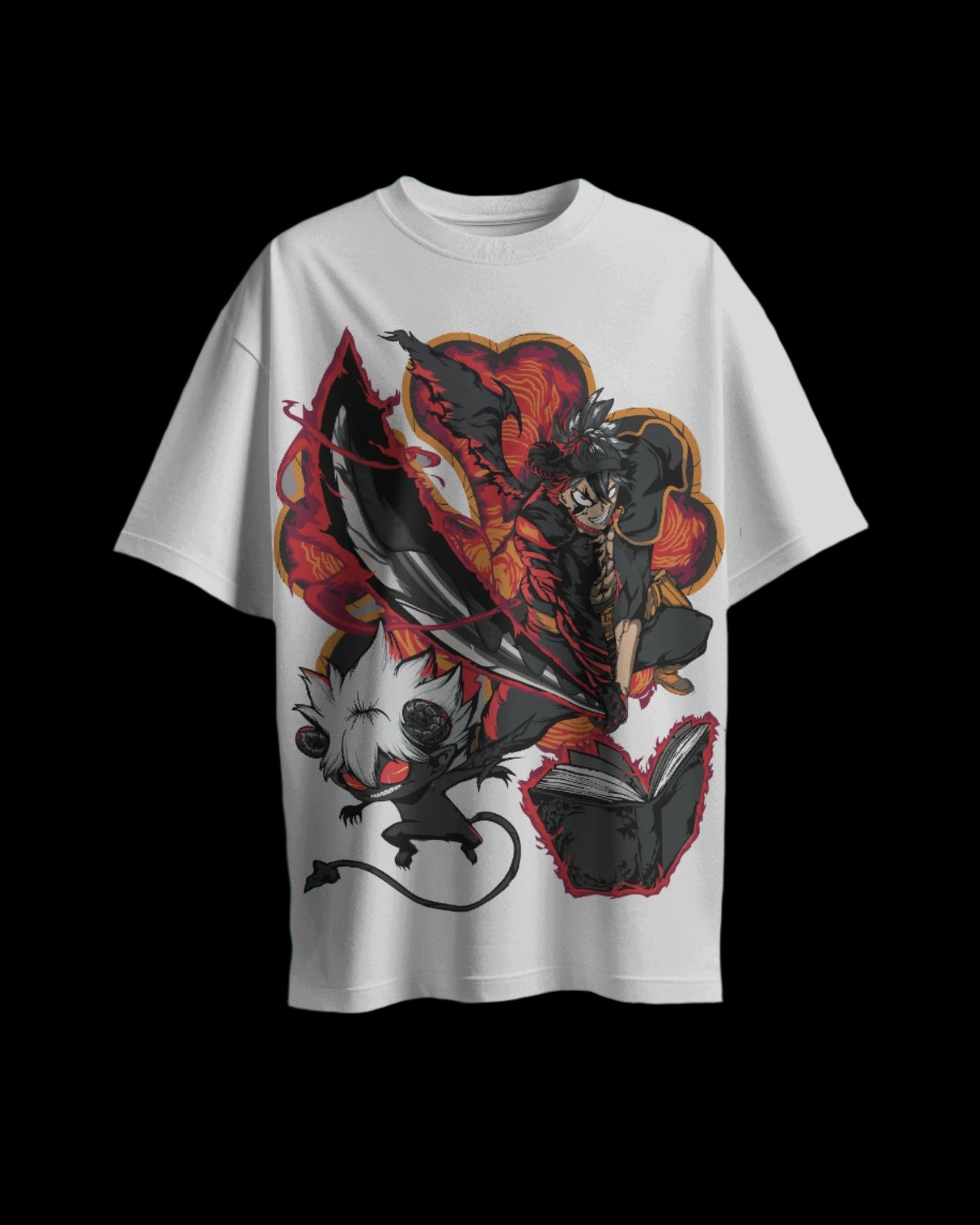 The Boy and the Demon - Regular or Oversized Fit T-Shirt - Jaykaystreetwear