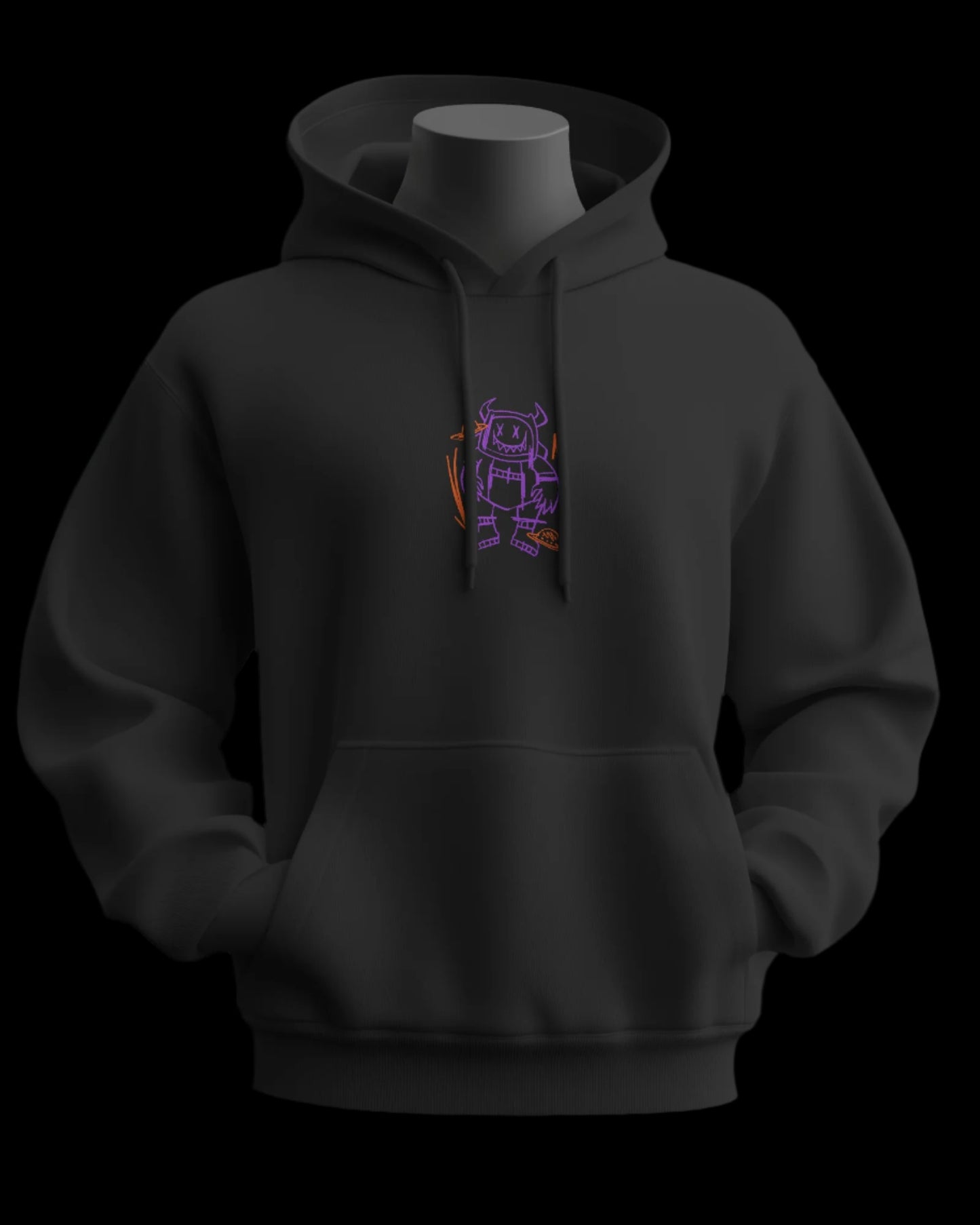 Wild Astronaut Club - Unisex Relaxed Fit Hoodie - Jaykaystreetwear