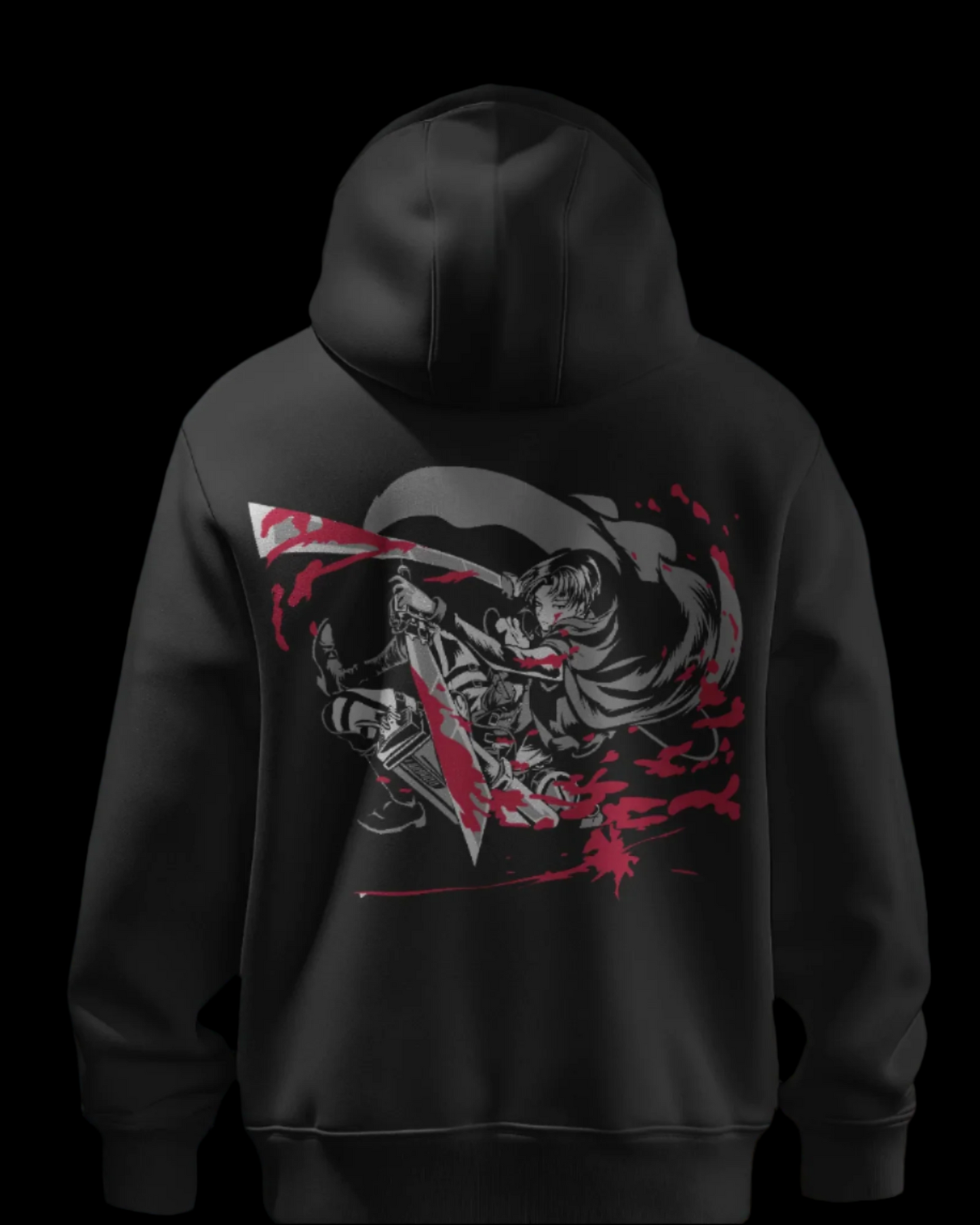 Bloody Sword - Unisex Relaxed Fit Anime Hoodie - Jaykaystreetwear