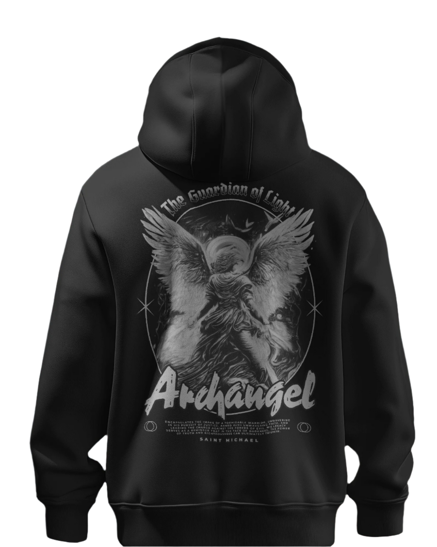 Archangel Michael - Unisex Relaxed Fit Hoodie - Jaykaystreetwear