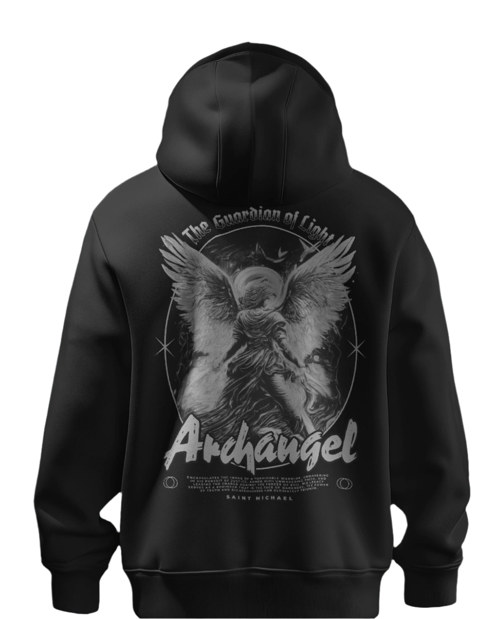 Archangel Michael - Unisex Relaxed Fit Hoodie - Jaykaystreetwear