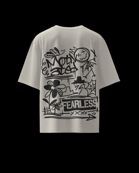 Motivated Graffiti - Regular or Oversized Fit T-Shirt - Jaykaystreetwear