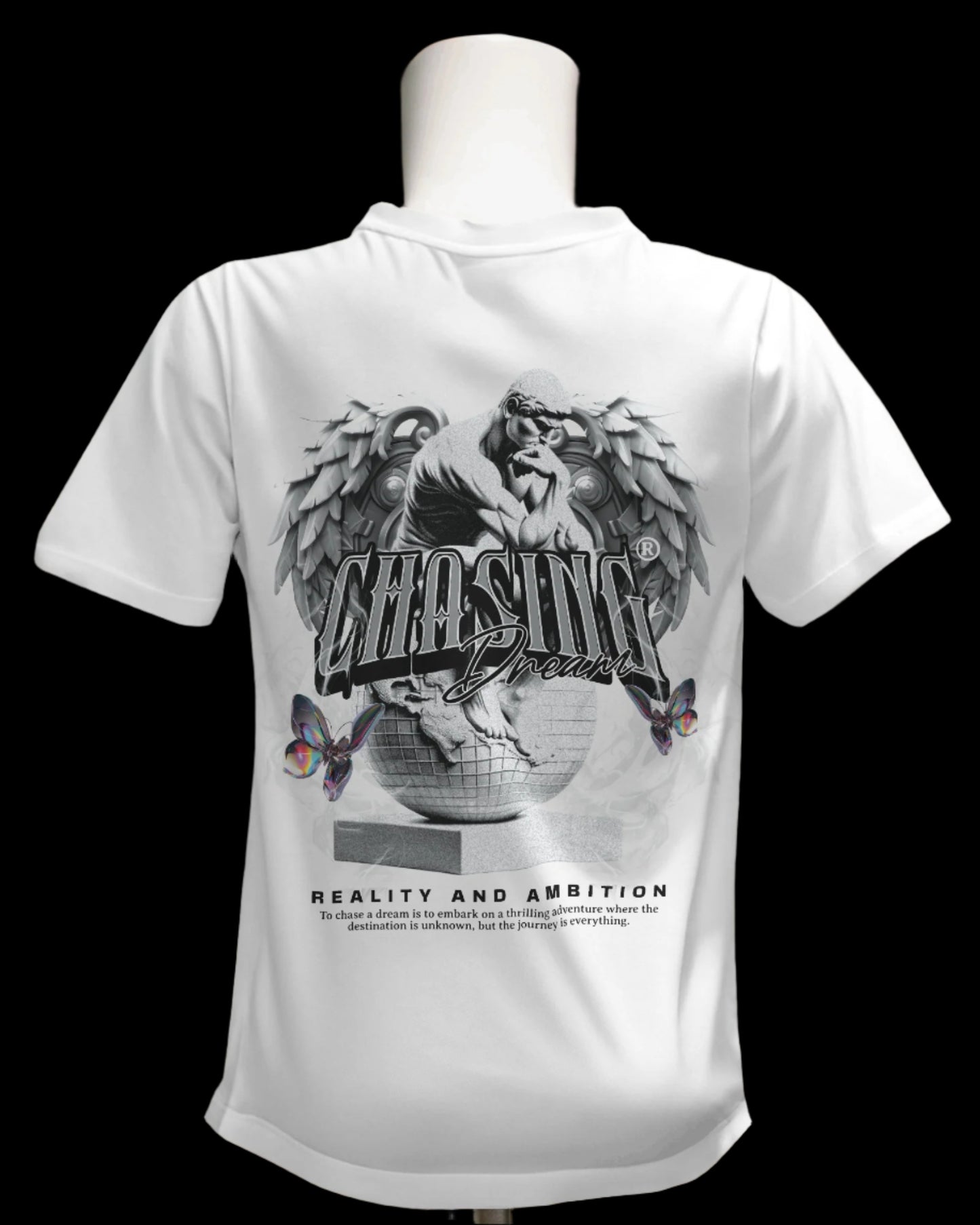 Chasing Dreams - Regular or Oversized Fit T-Shirt - Jaykaystreetwear