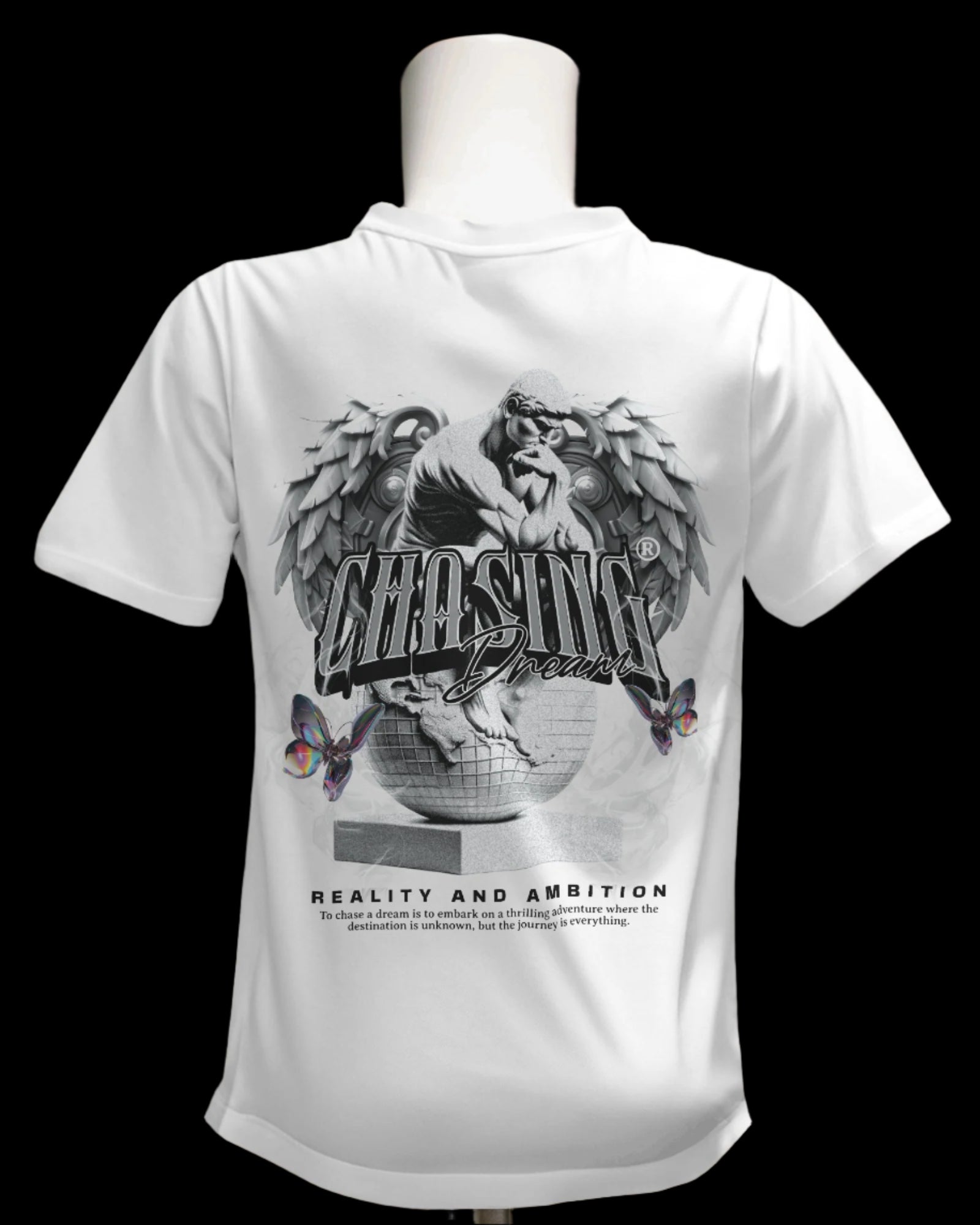 Chasing Dreams - Regular or Oversized Fit T-Shirt - Jaykaystreetwear