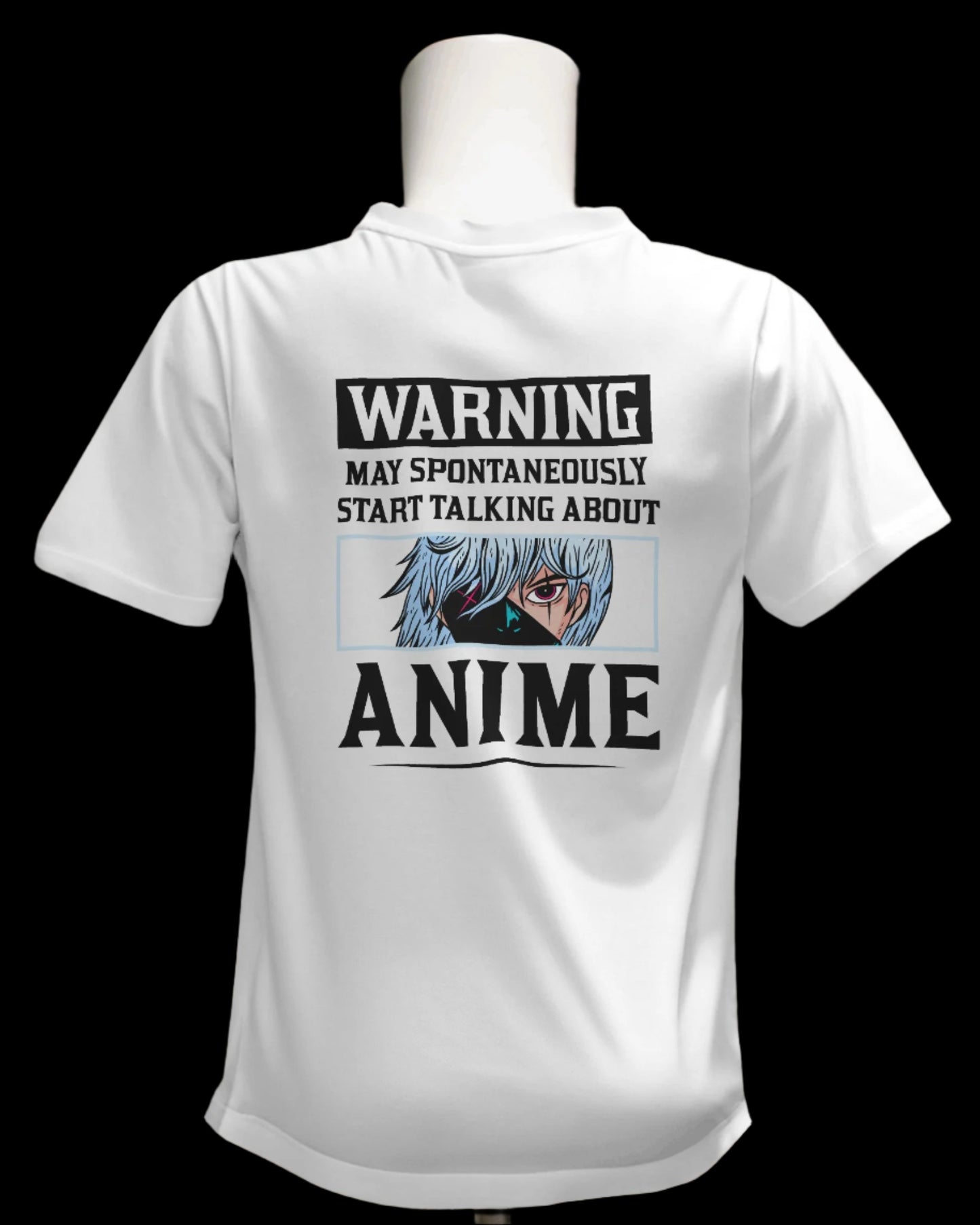 Warning I May Spontaneously Start Talking about Anime - Regular or Oversized Fit T-Shirt - Jaykaystreetwear