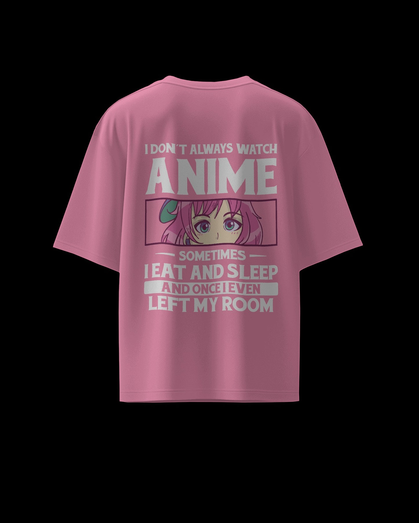 Anime Eat and Sleep - Unisex Oversized T-Shirt - Jaykaystreetwear