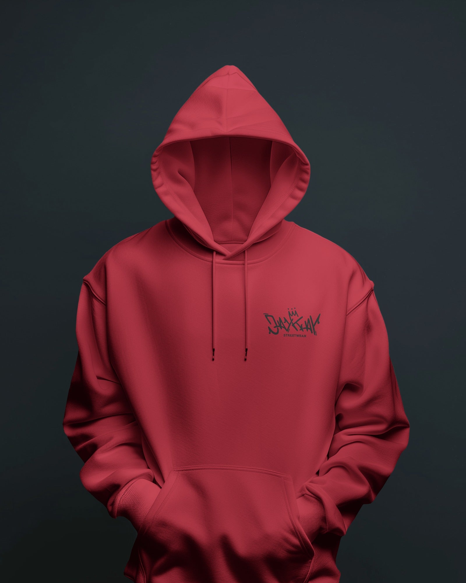 Jaykay Unisex Red Hoodie - Jaykaystreetwear