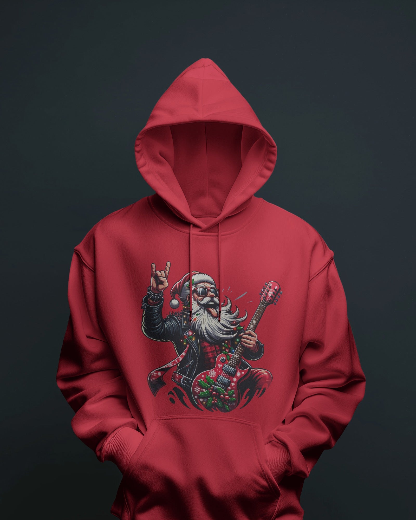 Rock-N-Roll Santa - Jaykaystreetwear